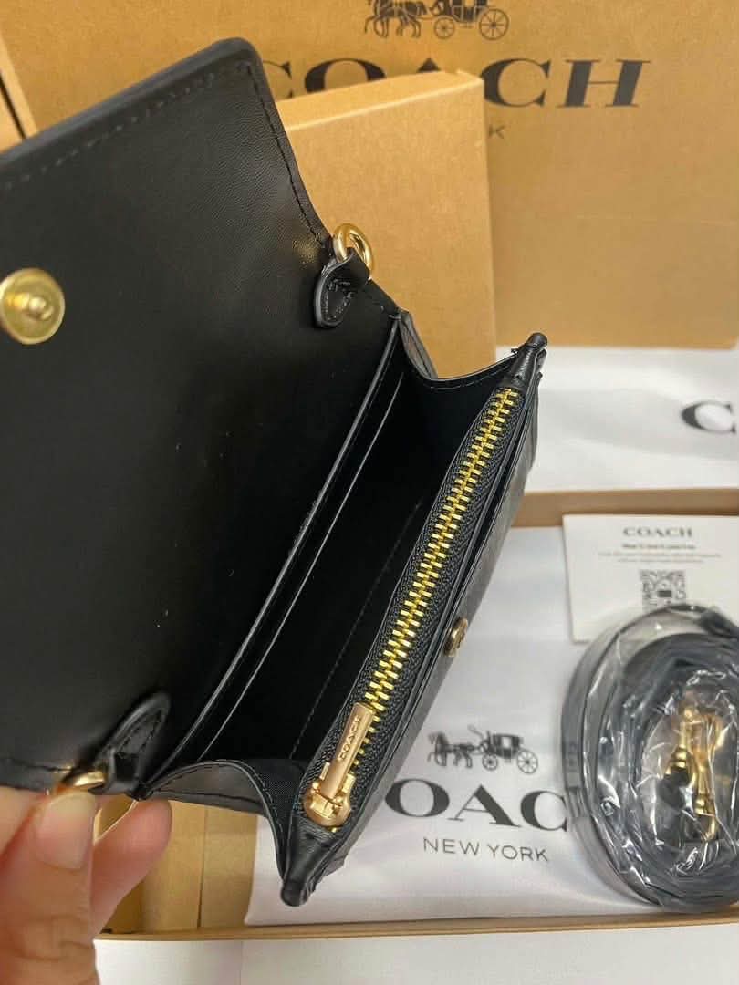 Elegant Monogram Zip-Around Long Wallet (Lux4less)
