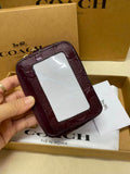 Elegant Monogram Zip Wallet with Chain Wristlet (Lux4less)