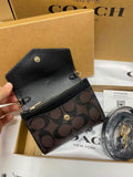 Elegant Monogram Zip-Around Long Wallet (Lux4less)